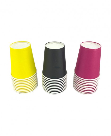 Vaso  Papel  Colores (10 Pza)