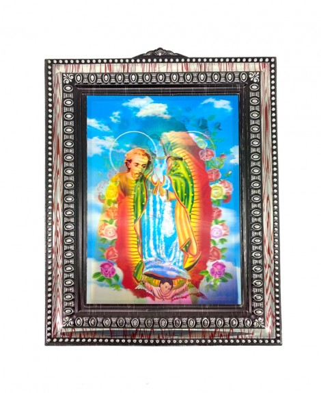 Cuadro  Plástico  Imagen  Religiosa  # 35 X 45
