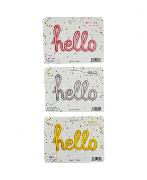 Set  Globo  "Hello"