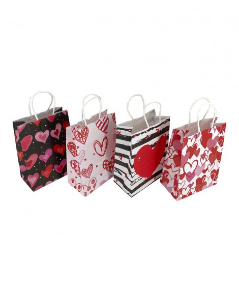 Bolsa  Craft  Corazones  21 X 15 (12 Pza)