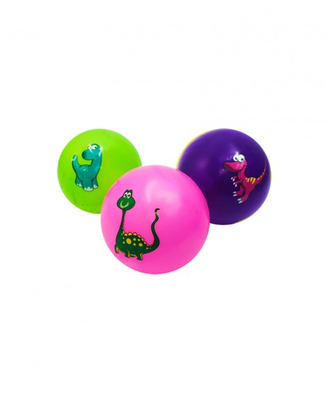 Pelota  Hule  Dinosaurio  # 10 Cm