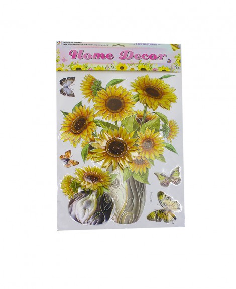 Sticker  Flor  En  Maceta  # St-Sy