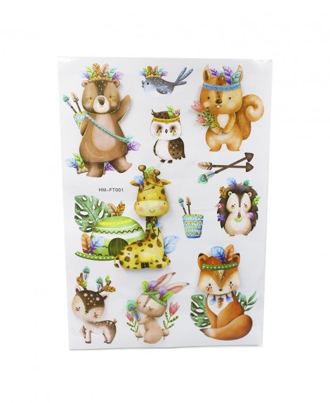 Sticker  Animal  # Hh-Ft