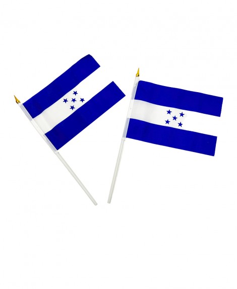 Bandera  Honduras  Con  Ventosa  14 X 21