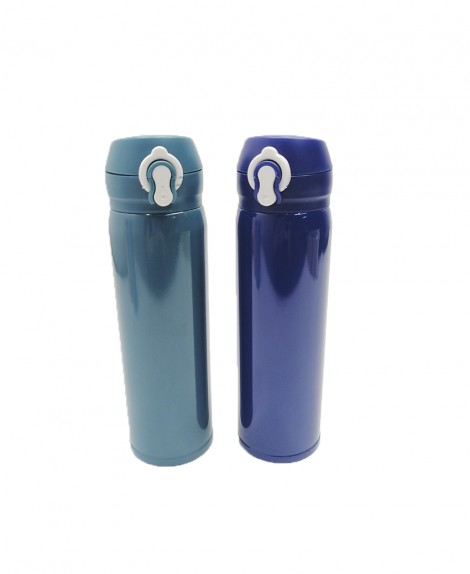 Termo  Plástico  Botón  500 ml