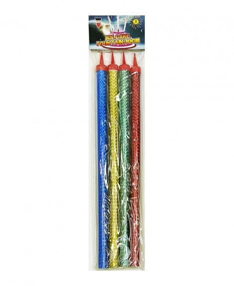 Vela  Llama  30 Cm  (4 Pza)