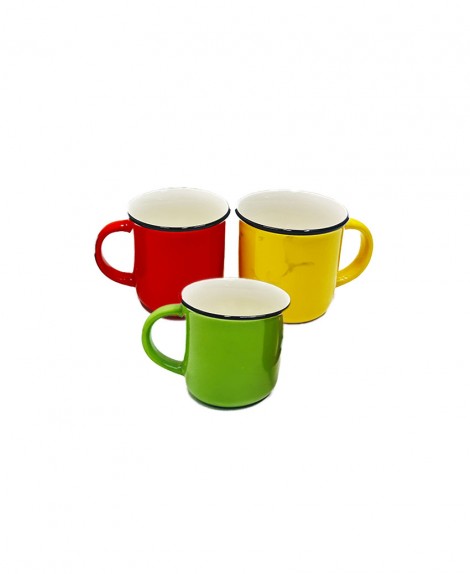 Taza  Cerámica  Colores  # S1242