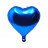 Globo  Corazón  Colores  # 18  (12 Pza)
