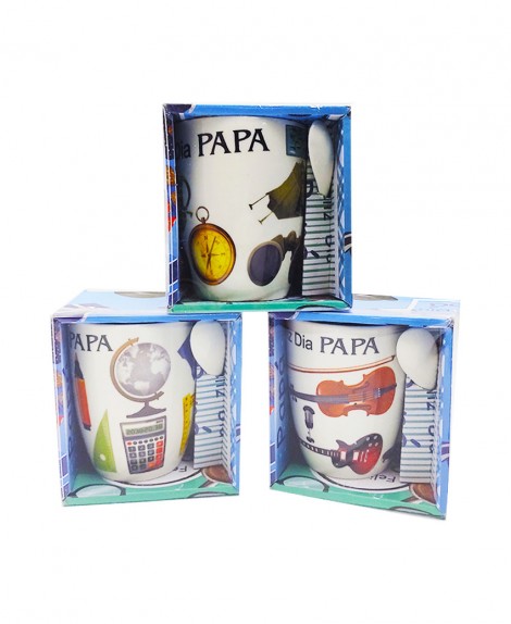 Set  Taza  Cerámica  Papá