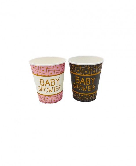 Vaso  Decorado  Baby  Shower  9 Oz  (10 Pza)