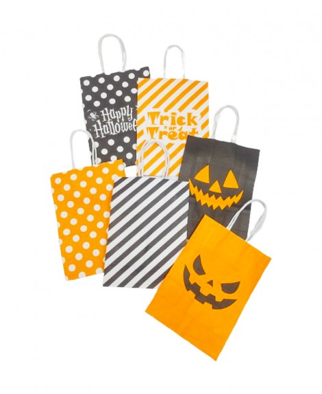 Bolsa  Halloween  Formas  (12 Pza)