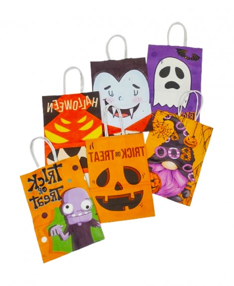 Bolsa  Halloween  Figuras  # 339  (12 Pza)