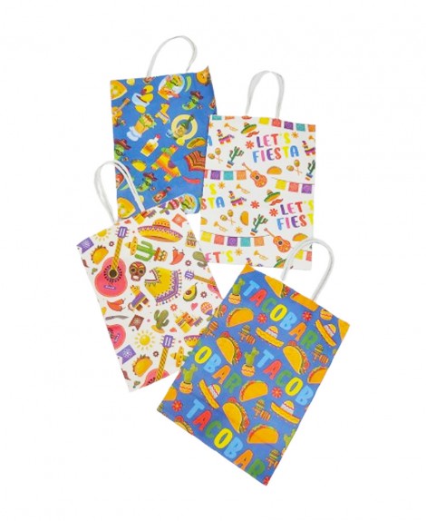 Bolsa  Regalo  Mexicana  # 381  (12 Pza)