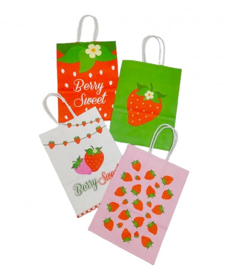 Bolsa  Regalo  Fresa  # 260  (12 Pza)