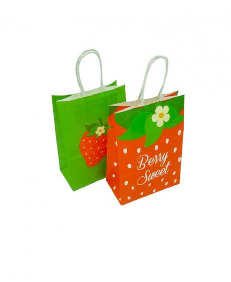 Bolsa  Regalo  Fresa  # 260  (12 Pza)