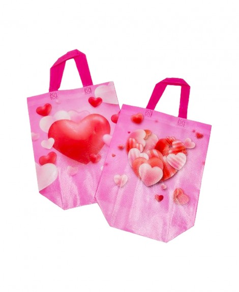 Bolsa  Corazón  Grande  Rosado  # 4002  