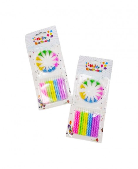 Set  24  Vela  Color  Pastel  # Sr0024