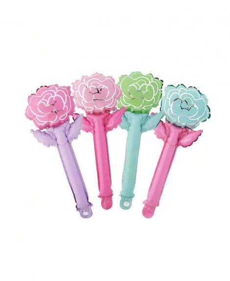 Globo  Flor  3  Estilos  (12 Pza)