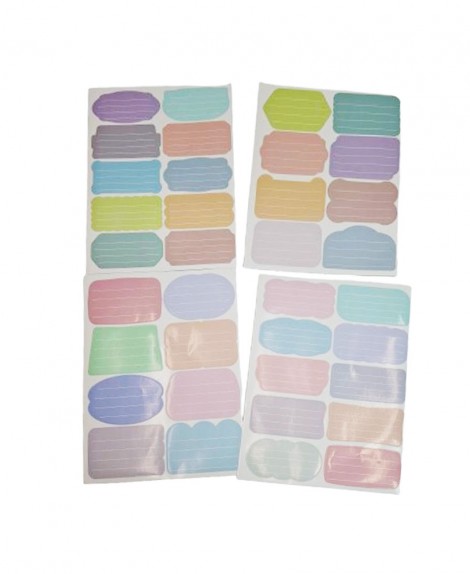 Sticker  Rotular  Color  Pastel  # Bsd-550