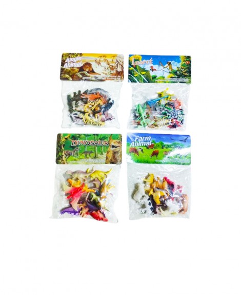 Set  Bolsa  Animal  Surtido  (12 Pza)