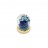 Rosa  Base  De Madera  Con  Luz  # Yj-7681-0