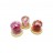 Rosa  Base  De Madera  Con  Luz  # Yj-7681-0