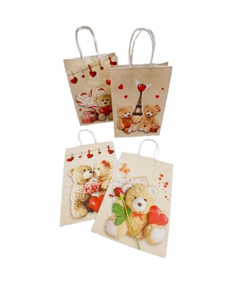 Bolsa  Osito  Amor  # 112  (12 Pza)