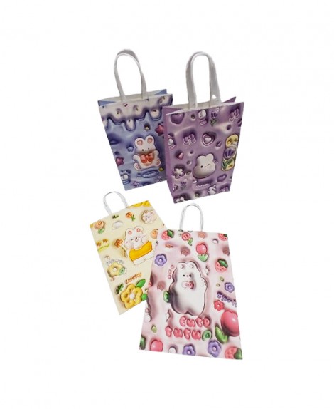 Bolsa  Papel  Conejito  # 377   (12 Pza)