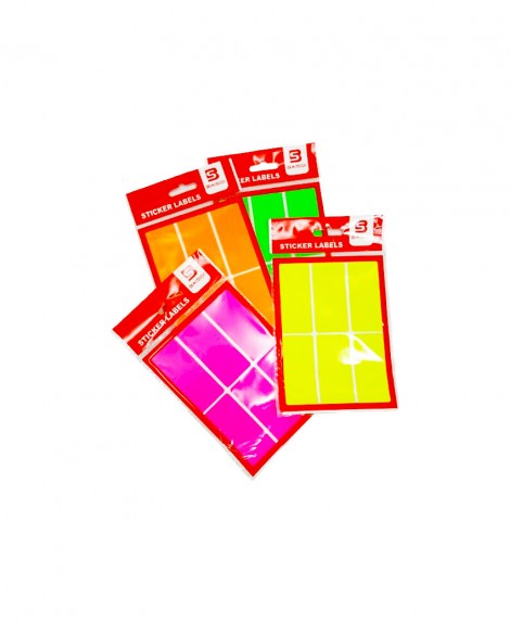 Sticker  Rotular  Color  Neón  # Bsd-A6