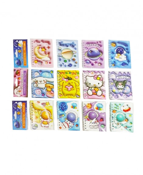 Set  4  Libretas  Surtida