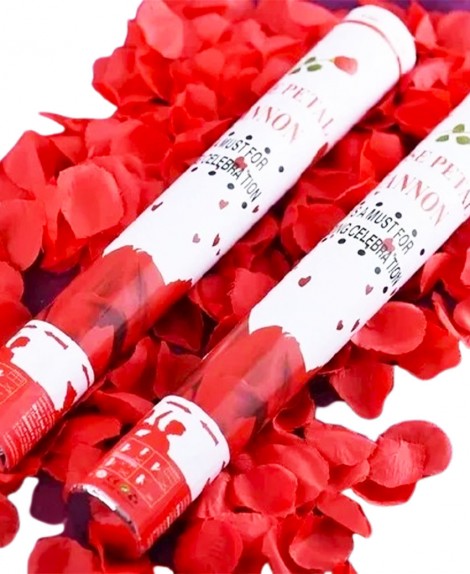 Tubo  Confeti  Pétalo  # 40 Cm