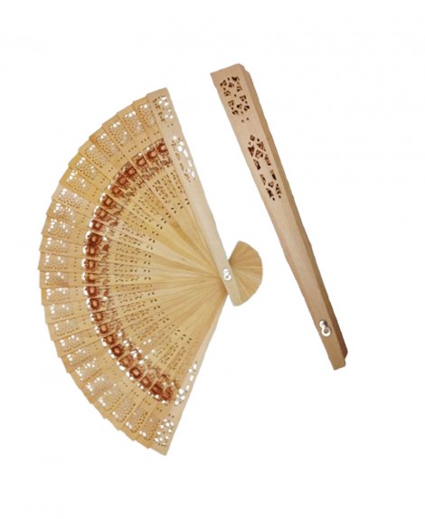Abanico  Madera  # 8