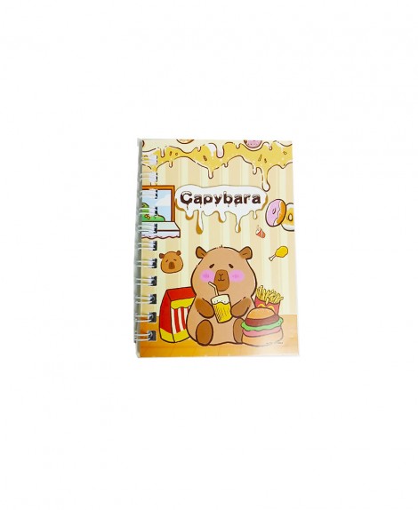 Set Libretas  Capibara (4 Pza)