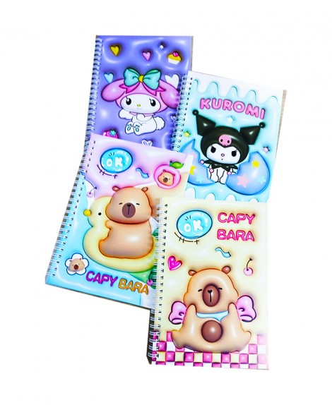 Libreta  Sanrio  y  Capibara  # A5