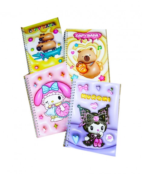Libreta  Sanrio  y  Capibara  # A5