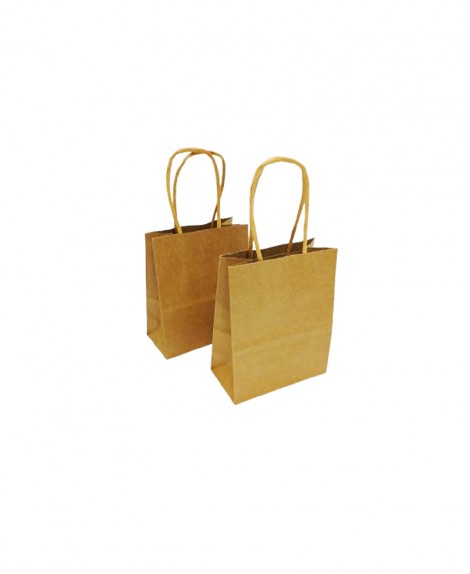 Bolsa  Papel  Craft  11 X 15 X 6  (12 Pza)