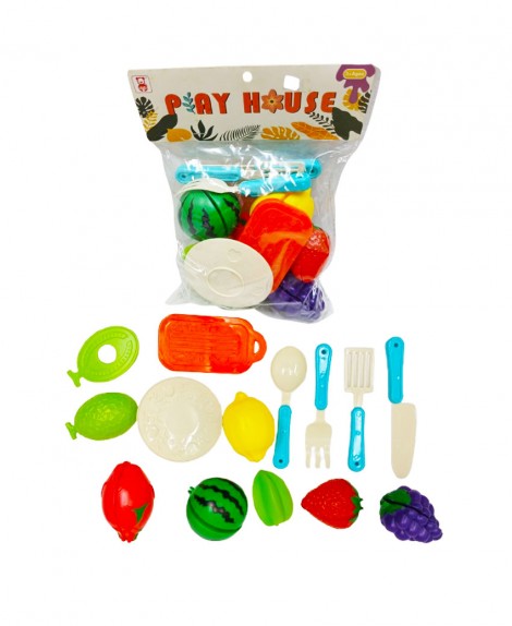 Set  Frutas  Con Utensilio  #100