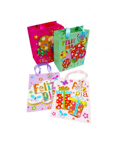 Bolsa  Regalo  Feliz  Dia  Pequeño  