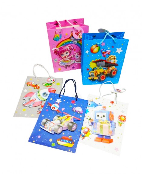 Bolsa  Figura  Con  Brillo  Grande  