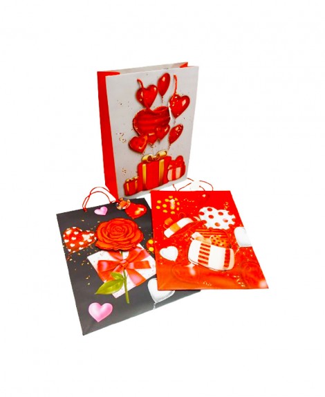 Bolsa  Regalo  Corazón  Decorado  Grande  