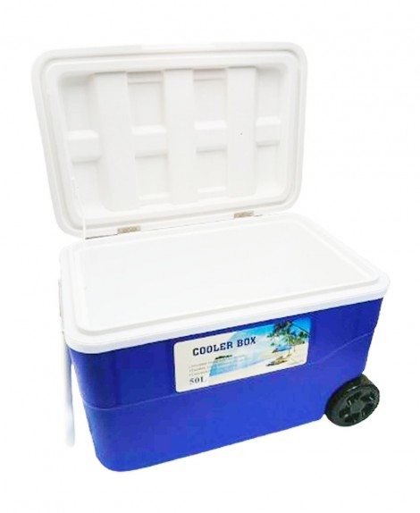 Hielera  Con  Llanta  50L